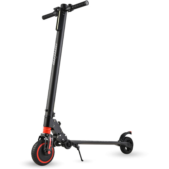 NNEMB Carbon Gen III 250W 10Ah Electric Scooter Suspension-for Adults or Teens-Black/Red