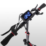 NNEMB Fusion 5 Electric Scooter-500W 48V 13Ah Lithium 50km Range 40km/h Quad Shocks 10 inch Tyres,