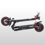 NNEMB Fusion 5 Electric Scooter-500W 48V 13Ah Lithium 50km Range 40km/h Quad Shocks 10 inch Tyres,