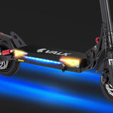 NNEMB Fusion 5 Electric Scooter-500W 48V 13Ah Lithium 50km Range 40km/h Quad Shocks 10 inch Tyres,