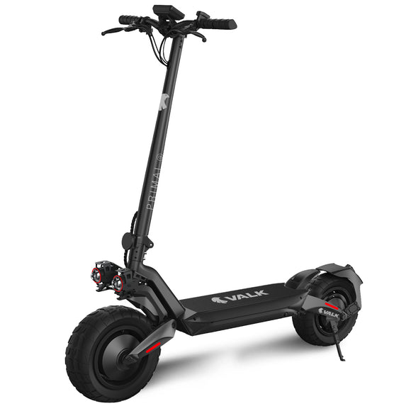 NNEMB Primal 9 Electric Scooter 1600W Dual Motor All-Terrain Off Road Lithium 60km Range-Black