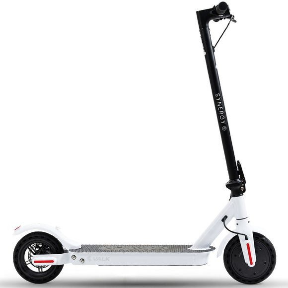 NNEMB Synergy 5 MkII 400W Electric Scooter-with Suspension-for Adults-White