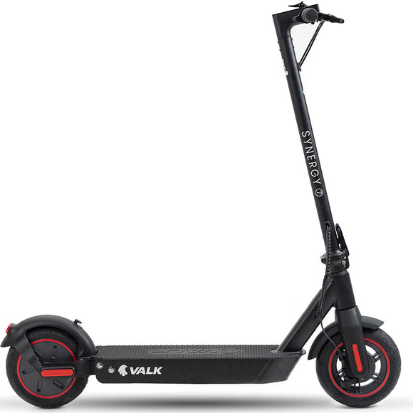 NNEMB Synergy 7 MkII Electric Scooter 500W 15Ah-Motorised eScooter for Adults-Black/Red