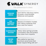 NNEMB Synergy 7 MkII Electric Scooter 500W 15Ah-Motorised eScooter for Adults-White