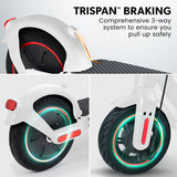 NNEMB Synergy 7 MkII Electric Scooter 500W 15Ah-Motorised eScooter for Adults-White