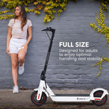 NNEMB Synergy 7 MkII Electric Scooter 500W 15Ah-Motorised eScooter for Adults-White