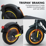 NNEMB Synergy 7 MkII Electric Scooter 500W 15Ah-Motorised eScooter for Adults-Black/Yellow