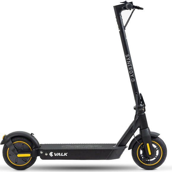 NNEMB Synergy 7 MkII Electric Scooter 500W 15Ah-Motorised eScooter for Adults-Black/Yellow
