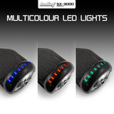 NNEMB Gen III Hoverboard Scooter 6.5 Wheels-Colour LED Lighting-Carry Bag-Black