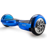 NNEMB Gen III Hoverboard Scooter 6.5 Wheels-Colour LED Lighting-Carry Bag-Metallic Blue