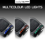 NNEMB Gen III Hoverboard Scooter 6.5 Wheels-Colour LED Lighting-Carry Bag-Carbon Fiber style