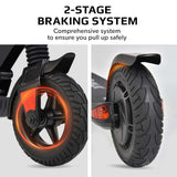 NNEMB Carbon 3+ 350W Folding Electric Scooter for Adults-30km Range-25km/h-Black