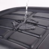 NNEDSZ  PU Leather Tractor Seat with Sliding Track - Black