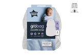 NNEKG Grobag Swaddle Grey Marl 0 3M