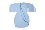 NNEKG Grobag Swaddle Blue Marl 0 3M