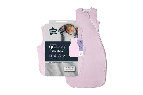 NNEKG Grobag Sleeping Bag Pink Marl 18 36M 2.5 Tog