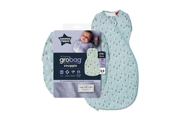 NNEKG Grobag Transition Snuggle Bag Treasure Trees 3 9M 2.5 Tog
