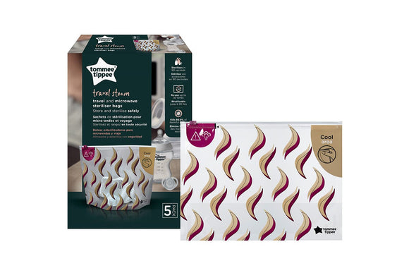 NNEKG Travel And Steriliser Bag 5 Pack