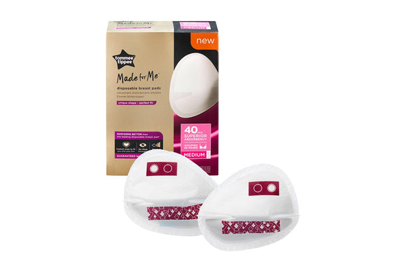 NNEKG Made for Me Breast Pads Daily Medium 40 Pack