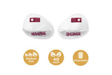 NNEKG Made for Me Breast Pads Daily Medium 40 Pack