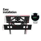 NNEDSZ TV Wall Mount Bracket Tilt Swivel Full Motion Flat LED LCD 32 42 50 55 60 65 70 inch