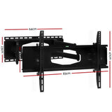 NNEDSZ TV Wall Mount Bracket Tilt Swivel Full Motion Flat Slim LED LCD 32 inch to 80 inch