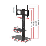 NNEDSZ Floor TV Stand with Bracket Shelf Mount
