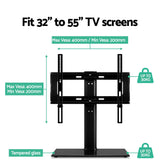 NNEDSZ Table Top TV Swivel Mounted Stand