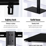 NNEDSZ Table Top TV Swivel Mounted Stand