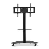 NNEDSZ Floor TV Stand Brakcket Mount Swivel Height Adjustable 32 to 70 Inch Black