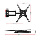 NNEDSZ TV Wall Mount Monitor Bracket Swivel Tilt 24 32 37 40 42 47 50 Inch LED LCD