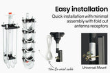 NNEMB Digital Rotating Outdoor HD TV Antenna with Amplified Signal