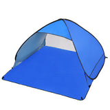 NNEDPE Pop Up Portable Beach Canopy Blue