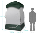 NNEDPE Xl Camping Shower Toilet Tent