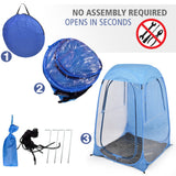 NNEDPE Pop Up Sports Camping Festival Fishing Garden Tent Navy Blue