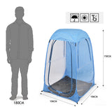 NNEDPE Pop Up Sports Camping Festival Fishing Garden Tent Navy Blue