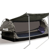 NNEDPE Canvas Dome Swags Free Standing In Grey