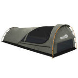 NNEDPE Dome Swag Camping Canvas Tent In Grey