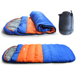 NNEDPE Camping Sleeping Bag Outdoor Thermal Hiking Tent King Size 220x100cm
