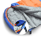 NNEDPE Camping Sleeping Bag Outdoor Thermal Hiking Tent King Size 220x100cm