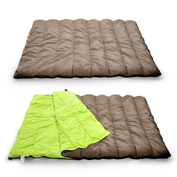 NNEDPE Double Outdoor Camping Sleeping Bag Hiking Thermal Winter 220x145cm