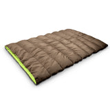 NNEDPE Double Outdoor Camping Sleeping Bag Hiking Thermal Winter 220x145cm