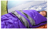 NNEDPE Micro Compact Design Thermal Sleeping Bag Purple
