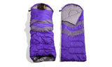 NNEDPE Micro Compact Design Thermal Sleeping Bag Purple