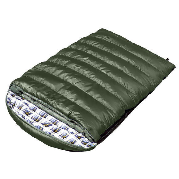 NNEIDS Sleeping Bag Double Bags Outdoor Camping Hiking Thermal -10 deg Tent