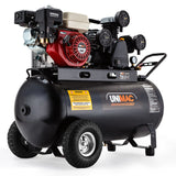 NNEMB 115PSI 120L 8HP Industrial Petrol Powered Air Compressor