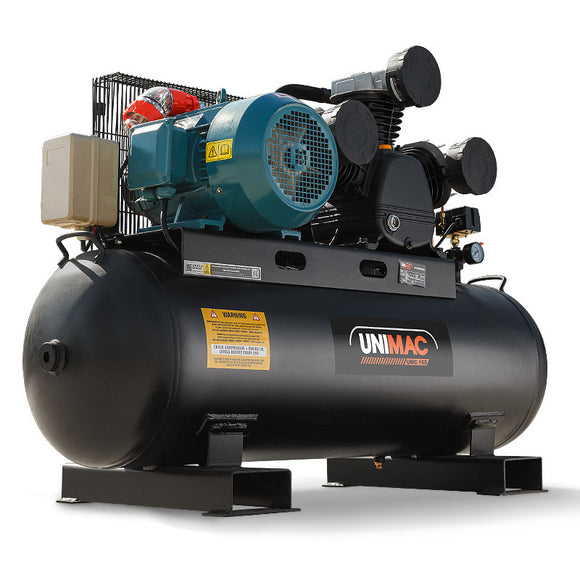 NNEMB 115PSI 150L 7.5kW Industrial 3 Phase Electric Air Compressor
