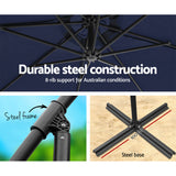 NNEDSZ 3M Outdoor Umbrella - Navy