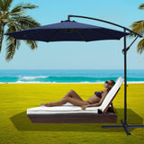 NNEDSZ 3M Outdoor Umbrella - Navy