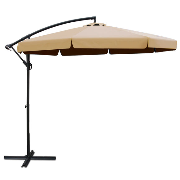 NNEDSZ 3M Outdoor Umbrella - Beige